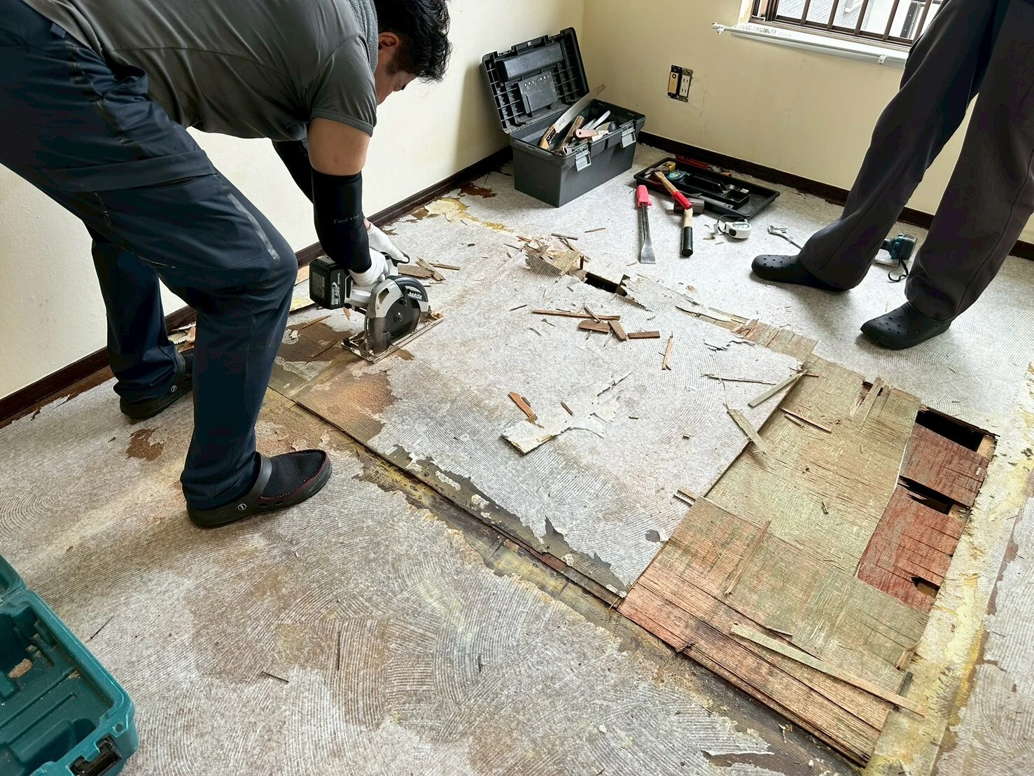 専門スタッフによる高品質な作業