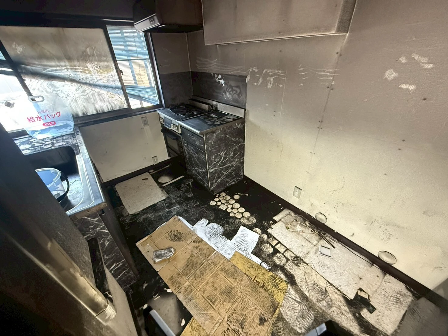 火災現場の特殊清掃はお任せ！
